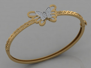 gc gold brc009- diamond bracelet 3D Print Model