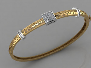 gc gold brc013- diamond bracelet 3D Print Model