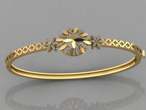 gc gold brc016- diamond bracelet 3D 打印模型