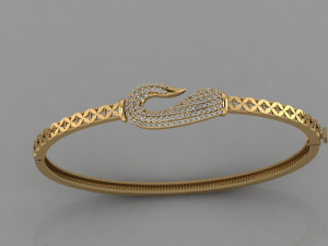 gc gold brc018-diamond bracelet 3D Print Model