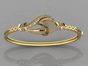gc gold brc019- diamond bracelet 3D Print Model