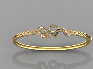 gc gold brc020- diamond bracelet 3Dプリントモデル