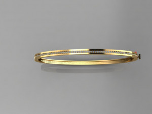 gc gold brc023- diamond bracelet 3D Print Model