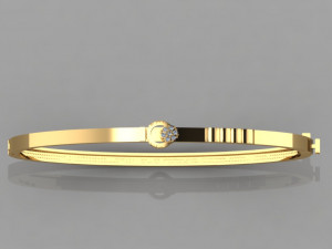 gc gold brc026- diamond bracelet 3D 打印模型