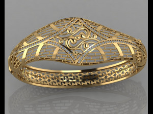 gc gold brc029- diamond bracelet Modelo de Impressão 3D