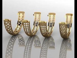 gc gold brc031- diamond bracelet 3D Print Model