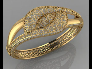 GC Gold BRC035- бриллиантовый браслет 3D Принт Модель