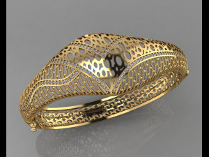 gc gold brc040- diamond bracelet Modelo de impresión 3D