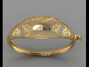 gc gold brc045-diamond bracelet 3D 프린트 모델