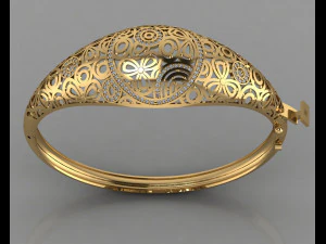 gc gold brc046-diamond bracelet 3D Print Model