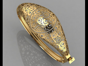 gc gold brc046-diamond bracelet 3D Druckmodell