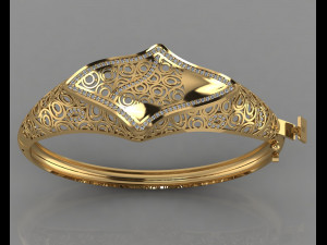 gc gold brc047-diamond bracelet Modelo de Impressão 3D
