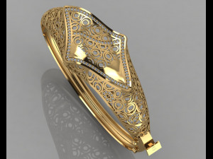 gc gold brc047-diamond bracelet 3D 프린트 모델