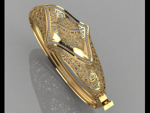 gc gold brc047-diamond bracelet 3D Print Model