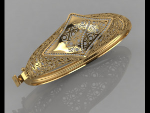 gc gold brc047-diamond bracelet 3D 프린트 모델