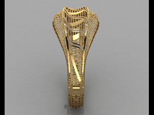 gc gold brc048- diamond bracelet Model Cetak 3D