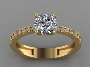 gc gold t002 - diamond set 3D 프린트 모델