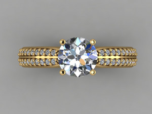 gc gold t004 - diamond set 3D 프린트 모델