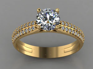 gc gold t004 - diamond set 3D Print Model