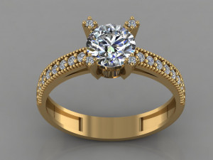 gc gold t006 - diamond set 3D 打印模型