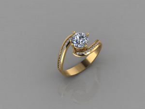 gc gold t008- diamond set 3D Принт Модель