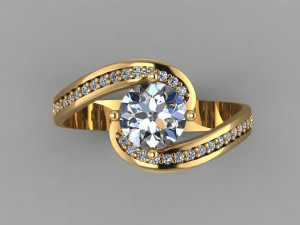 gc gold t008- diamond set 3D Принт Модель