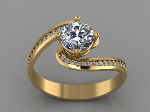gc gold t008- diamond set 3D Принт Модель
