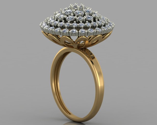 gc gold t010- diamond set 3D प्रिंट मॉडल .c4d .max .obj .3ds .fbx .stl .blend 