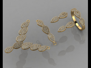 gc gold ss006- diamond set small set 3Dプリントモデル