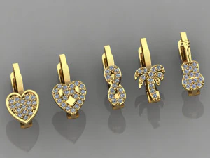 gc altın e0038- pırlanta k&uuml;pe 3D Baskı Modeli