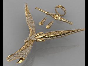 gc gold s001 - diamond set 3D 프린트 모델