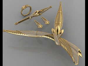 gc gold s001 - diamond set 3D Print Model