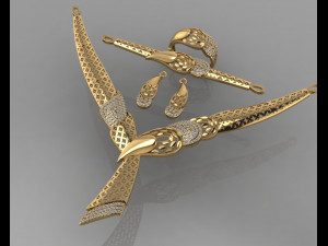 gc gold s002- diamond set 3D 프린트 모델