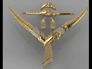 gc gold s002- conjunto de diamantes Modelo de Impressão 3D