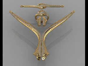 gc gold s003- diamond set 3D Print Model