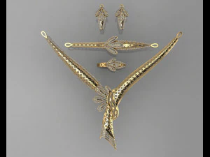 gc gold s004 - conjunto de diamantes Modelo de Impressão 3D
