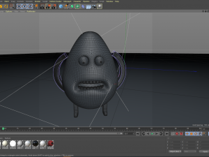 character egg 3ds obj fbx Model 3D
