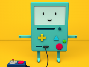 adventure time bmo 3D Model