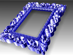 photo frame 13x18 cm 3D Model