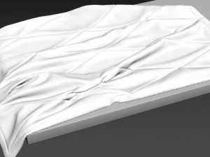 quilt bedroom set 2 3Dモデル