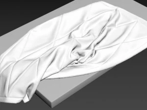 quilt bedroom set 2 3D Model