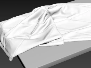 quilt bedroom set 2 3D Model