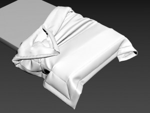 quilt bedroom set 3 3D Model
