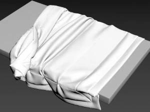quilt bedroom set 3 3D Model