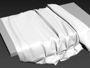 quilt bedroom set 3 3D Model