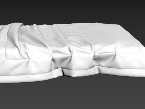 quilt bedroom set 3 3D Model