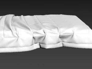 quilt bedroom set 3 3D Model