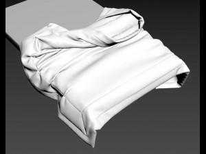 quilt bedroom set 3 3D Model