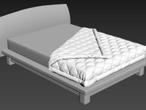quilt bedroom set 4 3D Model