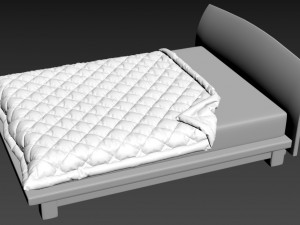 quilt bedroom set 4 3D Model